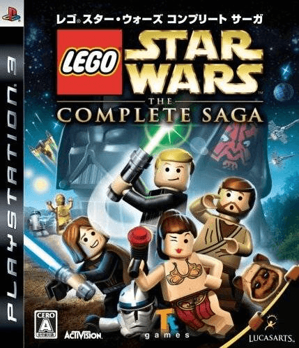 LEGO Star Wars Complete Saga box art for Playstation 3